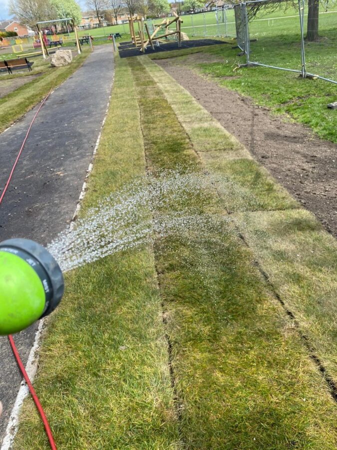 hainsworth park watering